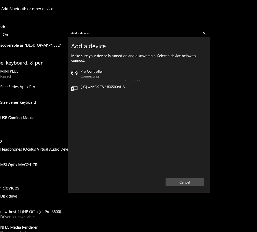Bluetooth sees device, but is not able to connect to it 1153bb73-d947-405a-b864-27b86955a67b?upload=true.png