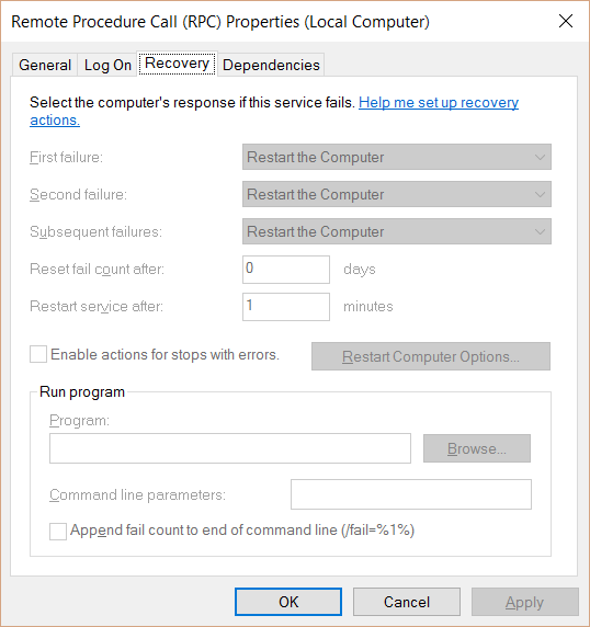 RPC Server Unavailable Error 116324d1485975592t-how-resolved-rpc-server-unavailable-no-recover-options-2017_01_08_21_19_531.png