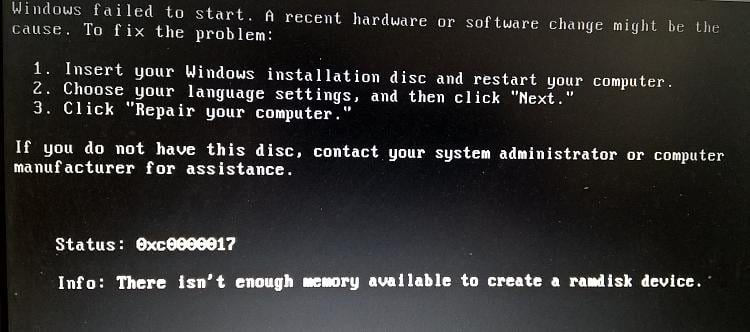 I'm not sure what is happening to this old hard disk I inserted. I need some help 118631d1485976169t-what-happened-insert-boot-disk-just-after-installation-has-done-boot_disk.jpg