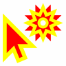 Desktop Icons have red stars on them how do I remove the red stars foor of the stars on the... 119992d1486319875t-custom-cursors-llx-star-w1-2s.gif