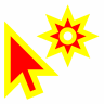 Desktop Icons have red stars on them how do I remove the red stars foor of the stars on the... 119994d1486319921t-custom-cursors-llx-star-w1.gif