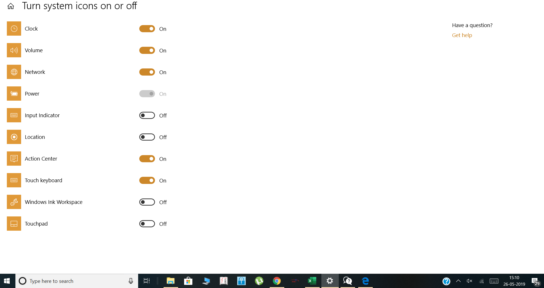 In taskbar battery icon not showing 11ddcb18-f646-4aaf-a756-9d2feb44c983?upload=true.png