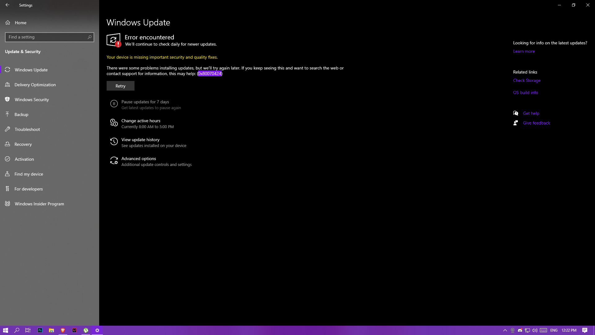 0x80070424 and how to get windows defender and firewall 1214b76d-760e-4639-902d-32969ea374a7?upload=true.png