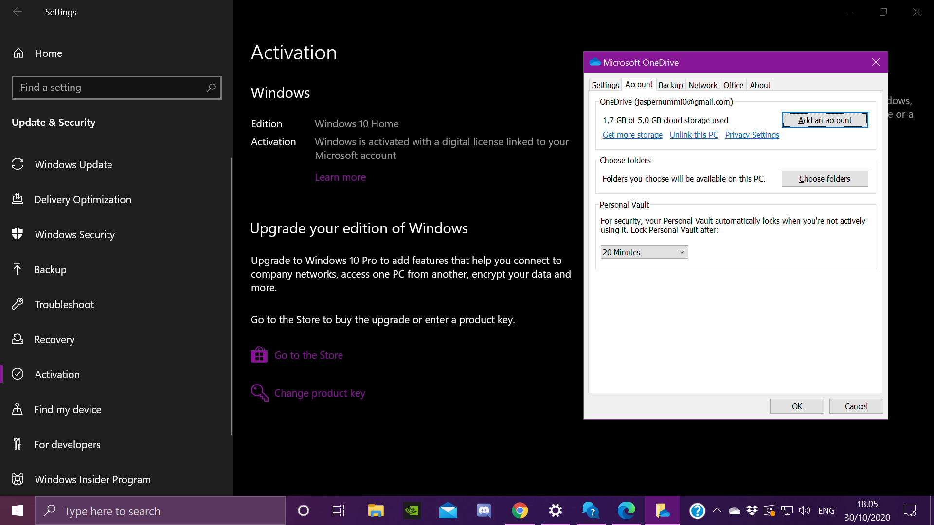 Windows saying its not activated when i have a digital licence 1217f02e-de01-4156-ab4b-e88da7684308?upload=true.png