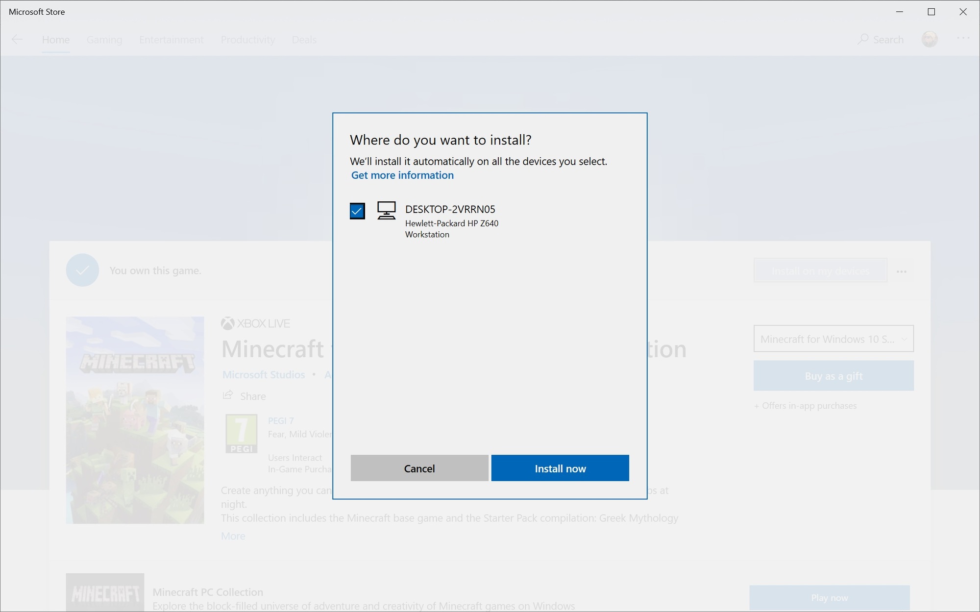 Unable to install Minecraft for Windows 10 starter edition 12347e25-261c-4a41-a099-5435dd151b65?upload=true.jpg
