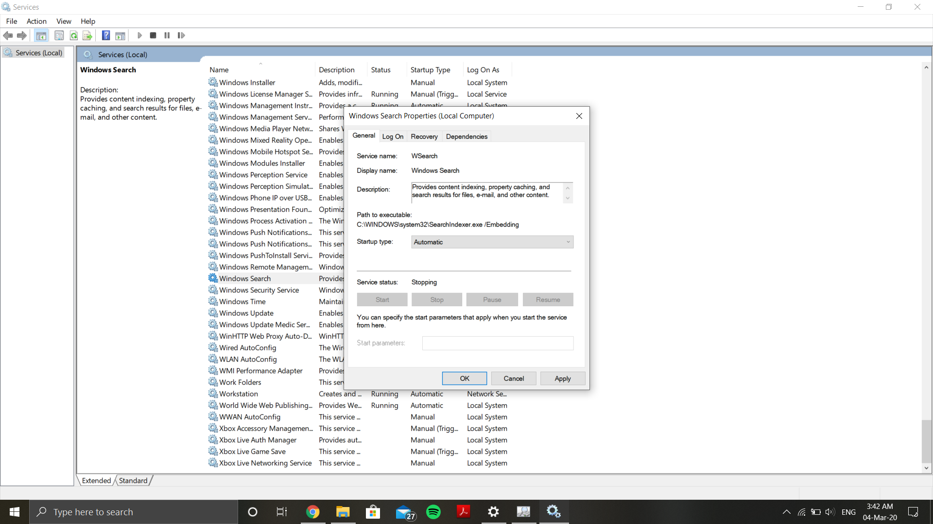 Windows Search Services is not working 123dd3e0-66b1-443c-9841-05b1910c89ea?upload=true.png