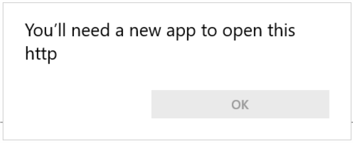 How to remove "You'll need a new app to open this http" from screen 12922cb9-db1f-4532-891d-4f0fbb3353af?upload=true.png