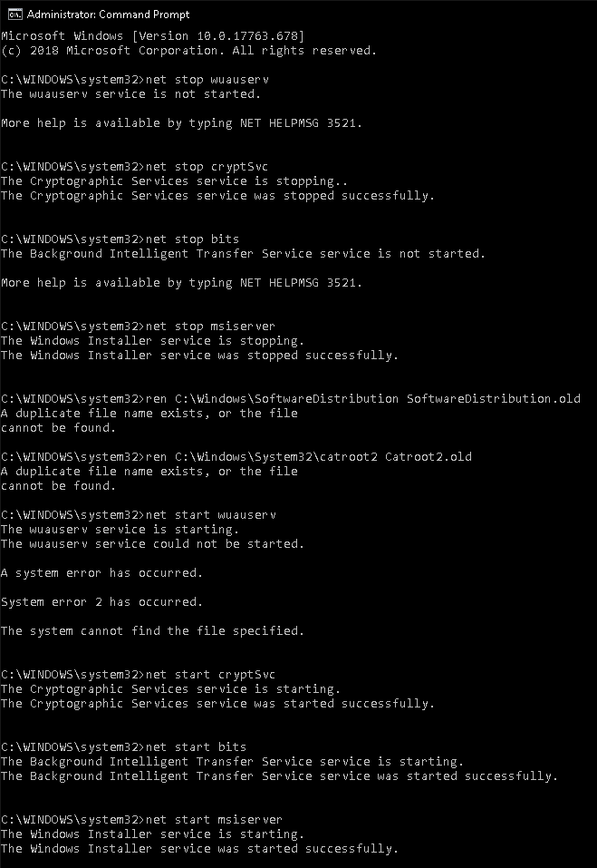 Error code: 0x80080005 cannot update windows, cannot find install.wim please help. 12b0669c-9003-4c60-a238-05c5f8fa1abf?upload=true.png