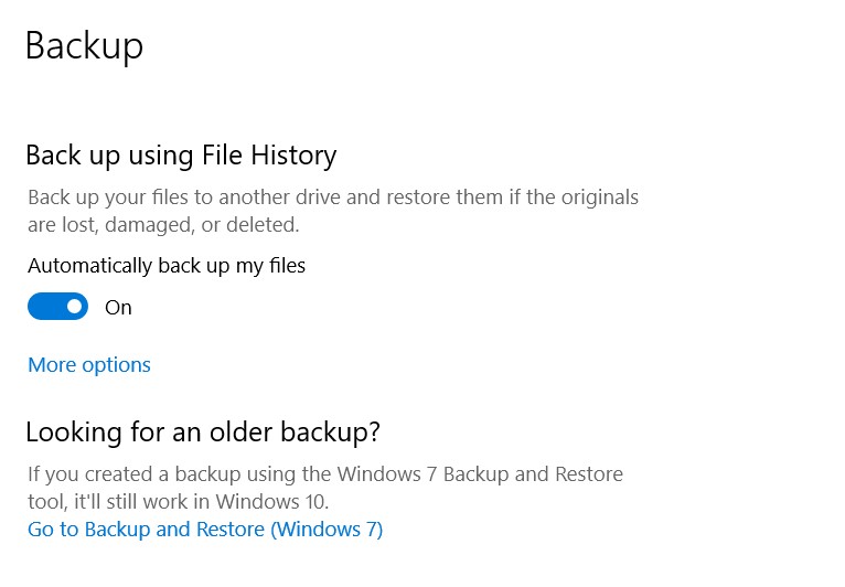 Windows 10 Backup Settings missing after KB4601319 update 132dfdaf-1011-4ecf-b999-d19199e79042?upload=true.jpg