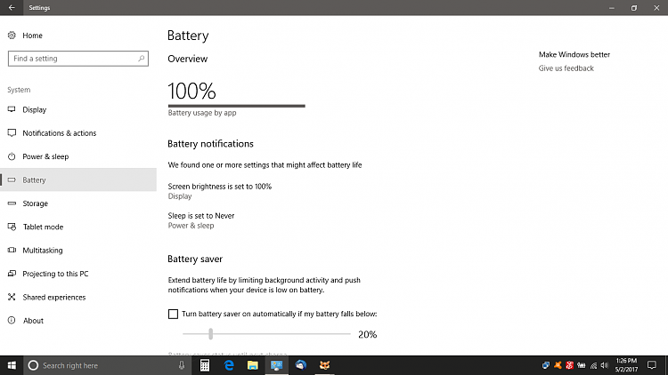 I have Lenovo Ideapad 300 with Windows 10 CoreSingleLanguage Version 1909, but I cannot... 133081d1493746017t-lenovo-ideapad-300-battery-issue-screenshot-24-.png