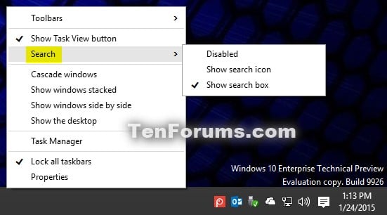 How can I remove the search box from my task bar in Windows 10? 13483d1422127739-how-remove-search-web-windows-task-bar-10830d1422127739-search-icon-box-show-re.jpg