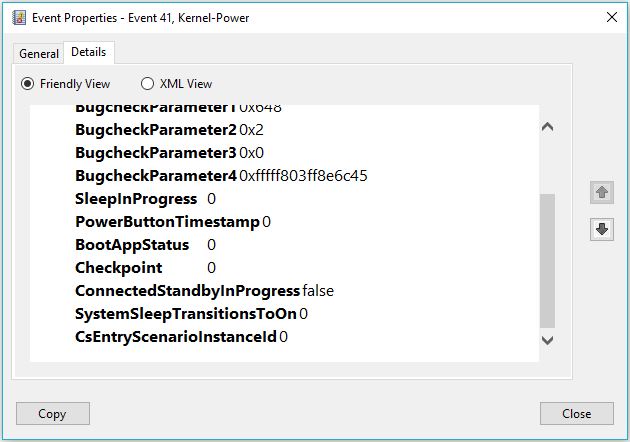 Games crash randomly, rarely a Bluescreen as well. 1365913b-527a-4fea-9947-25e108c22eb9.jpg