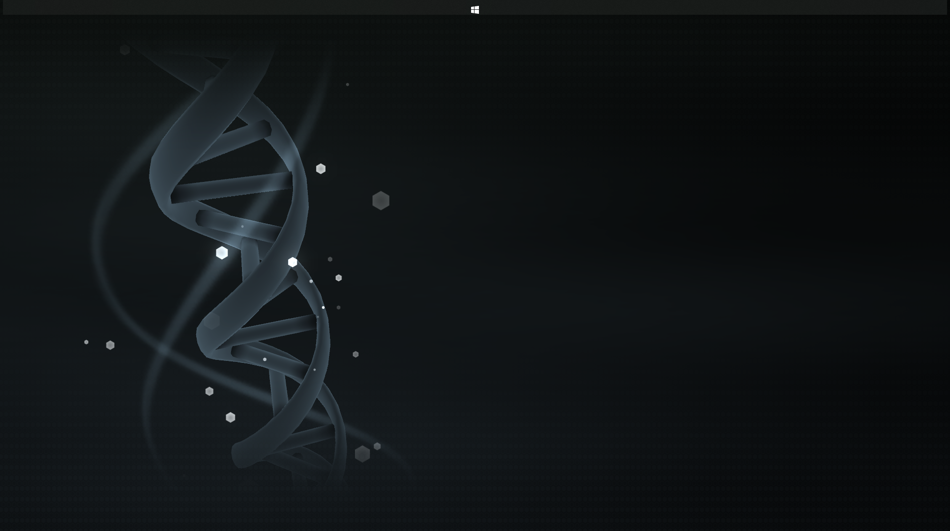 Windows 10 Task bar with only a centered Windows logo. 1397827.png