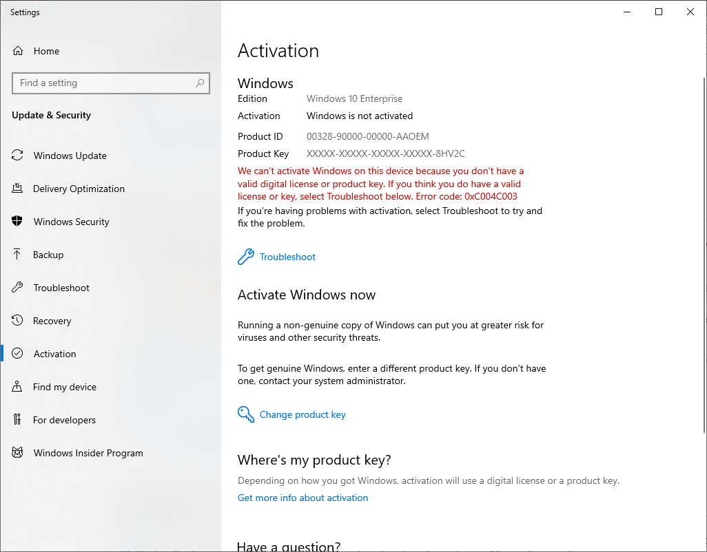 Tried to upgrade to Windows 10 Pro, won't activate. 13ceebad-aa69-4b84-9dc1-62c60725a7e9?upload=true.png