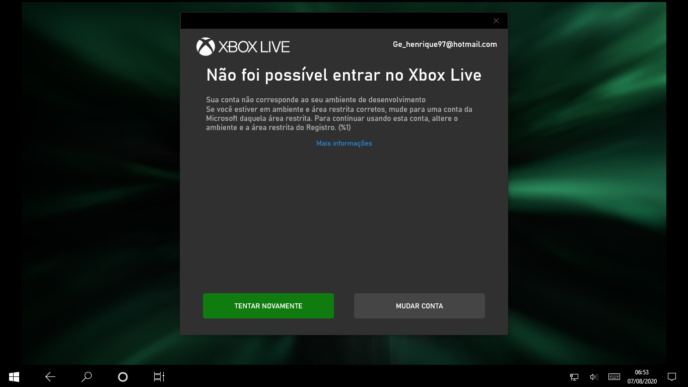 Estava jogando sombras da guerra e agora não consigo mais por conta deste erro: 13e88795-0632-4424-b125-bfe62e628fb5?upload=true.png
