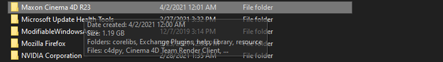 How do i move Maxon Cinema from my C drive to D drive? Do i cut and paste the program files? 13l9hnjm4mq61.png