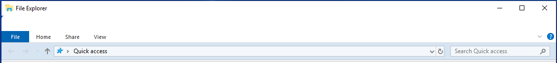 File Explorer title bar returned to old one 140de963-3be9-4ecc-a8d2-5b1bdd9f7778?upload=true.png