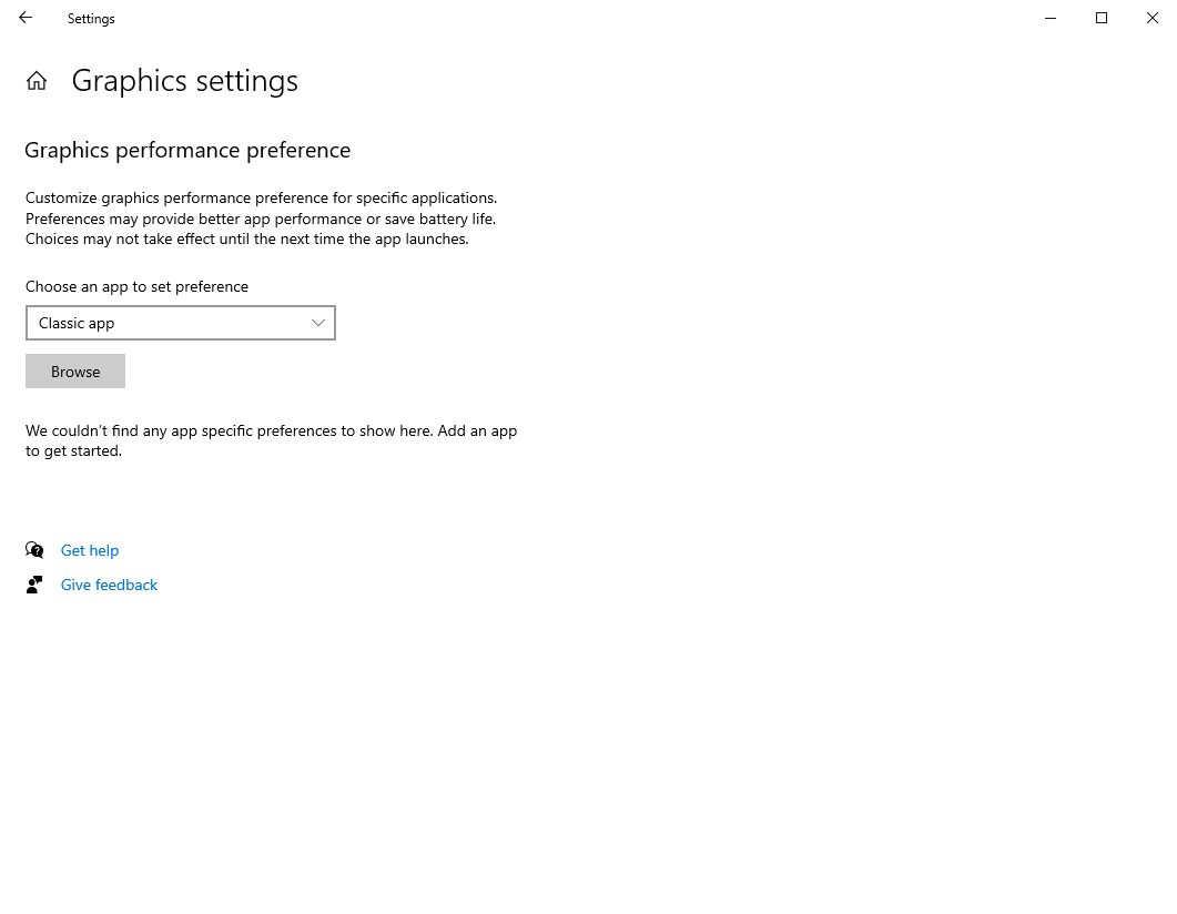 In my notification it said "The GPU is being used by the following program" how do I... 141346eb-7606-4f2c-be73-61f67341a450?upload=true.png