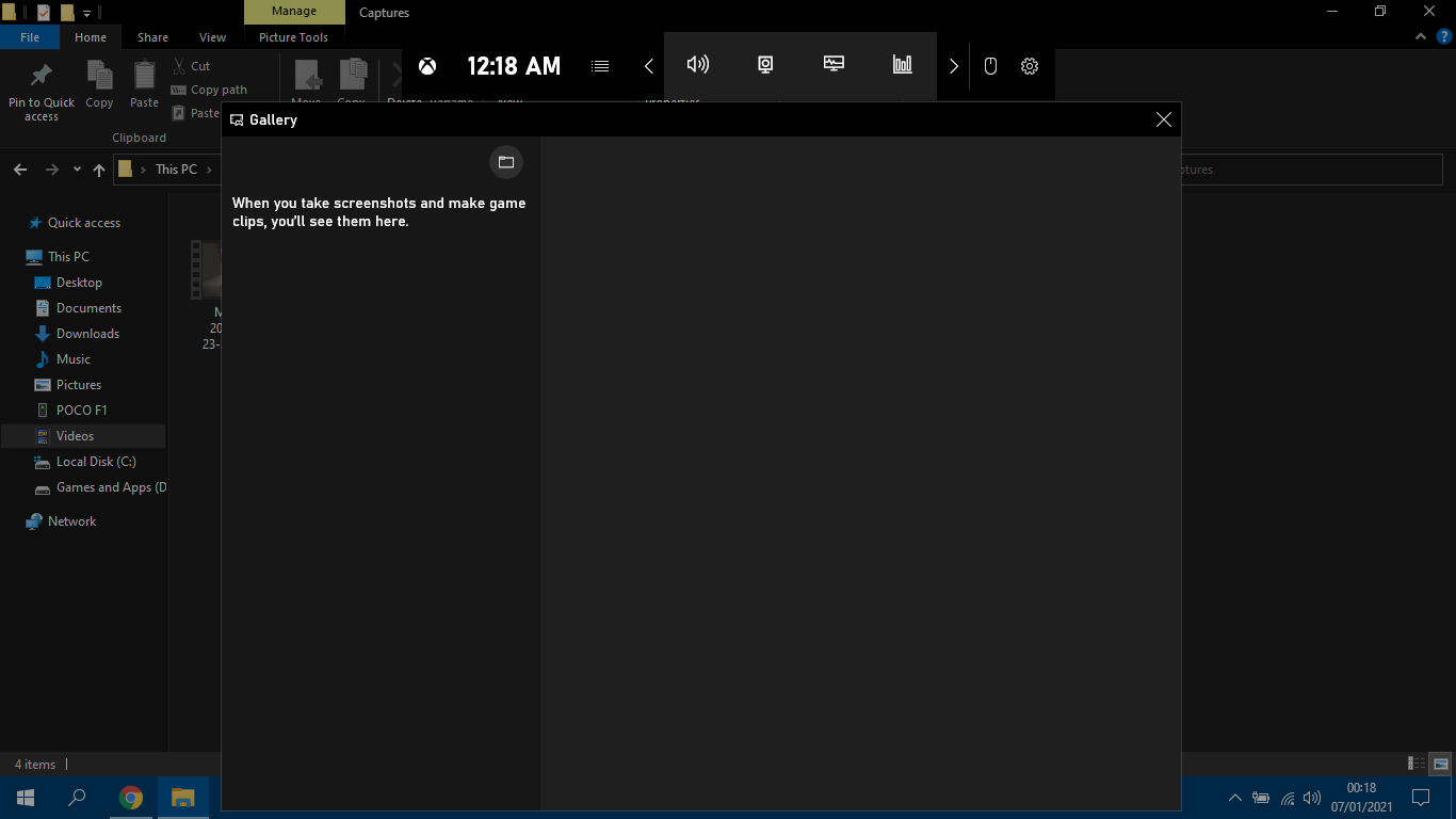 Game bar recording normally and saving it in folder but gallary feature in xbox game bar is... 141b9c8f-b791-4849-a860-71d12cb8c673?upload=true.png