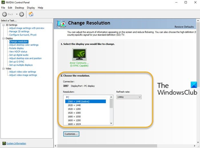 144Hz option not showing up in Display options of Windows 10 144hz-option-not-showing-in-Windows-10-Display-options-NVIDIA-graphics-card.jpg