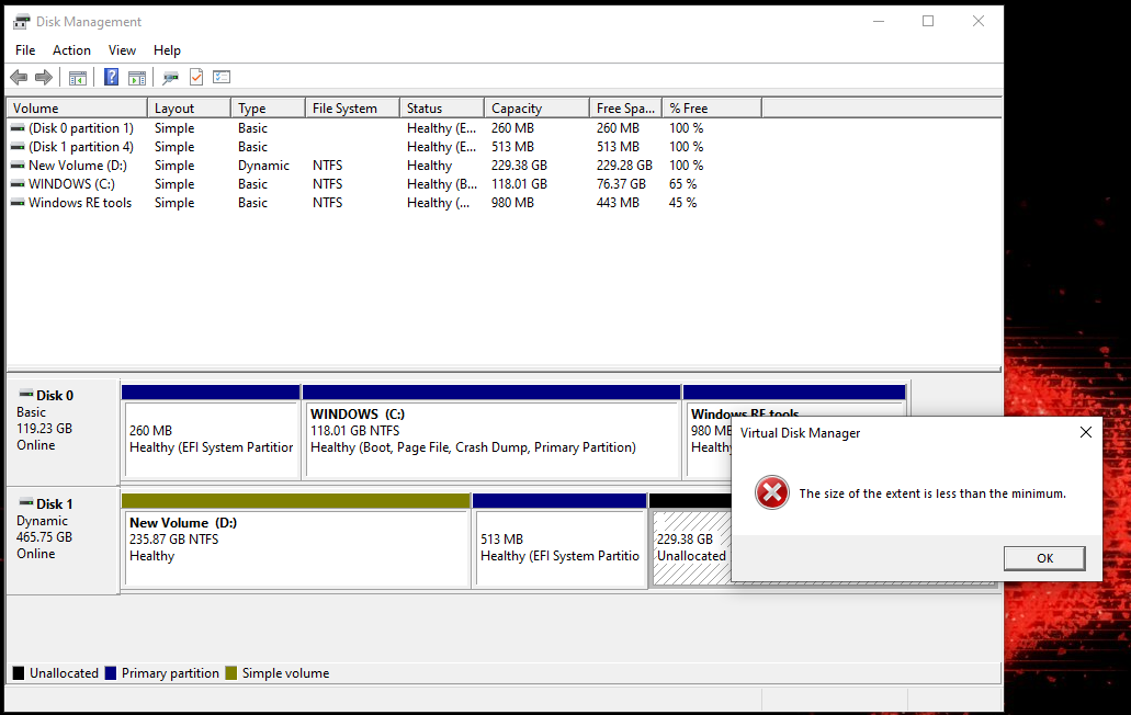 Unable to allocate partition in windows 10 147daf37-a8a7-469e-b1ed-7c4c7165ac19?upload=true.png