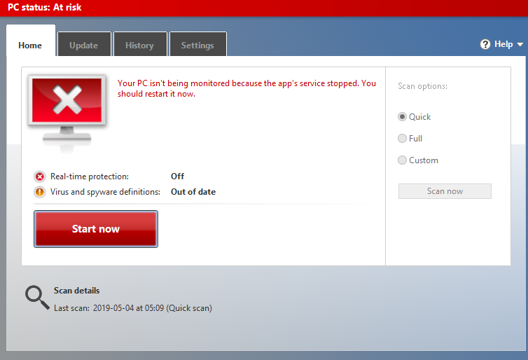 Windows Defender DLL issue 14dfb5fd-69be-4592-9d5e-d92e349f30b4?upload=true.png