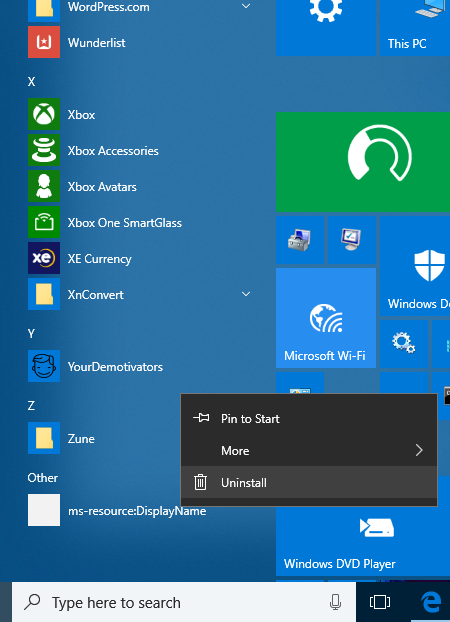 How do I get rid of the "get an app for this 'ms-cortana2' link"? 150330d1503613301t-phantom-app-my-app-list-called-ms-resource-displayname-2017-08-25.png