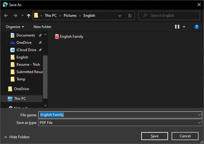 The save as dialog box won't respond, but... 15196b42-9eff-479f-b444-d881d4cd7051?upload=true.png