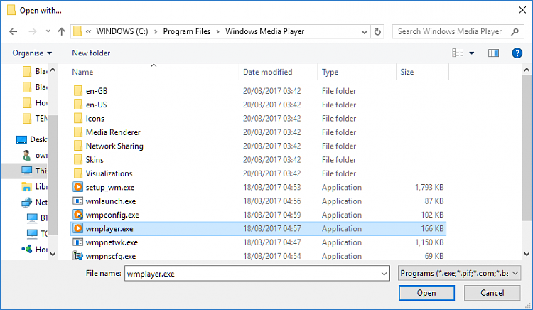 my question is that why I cant play free fire on msi app player on my windows 11 with high... 152885d1496844422t-remove-play-windows-media-player-context-menu-windows-10-a-open-4.png