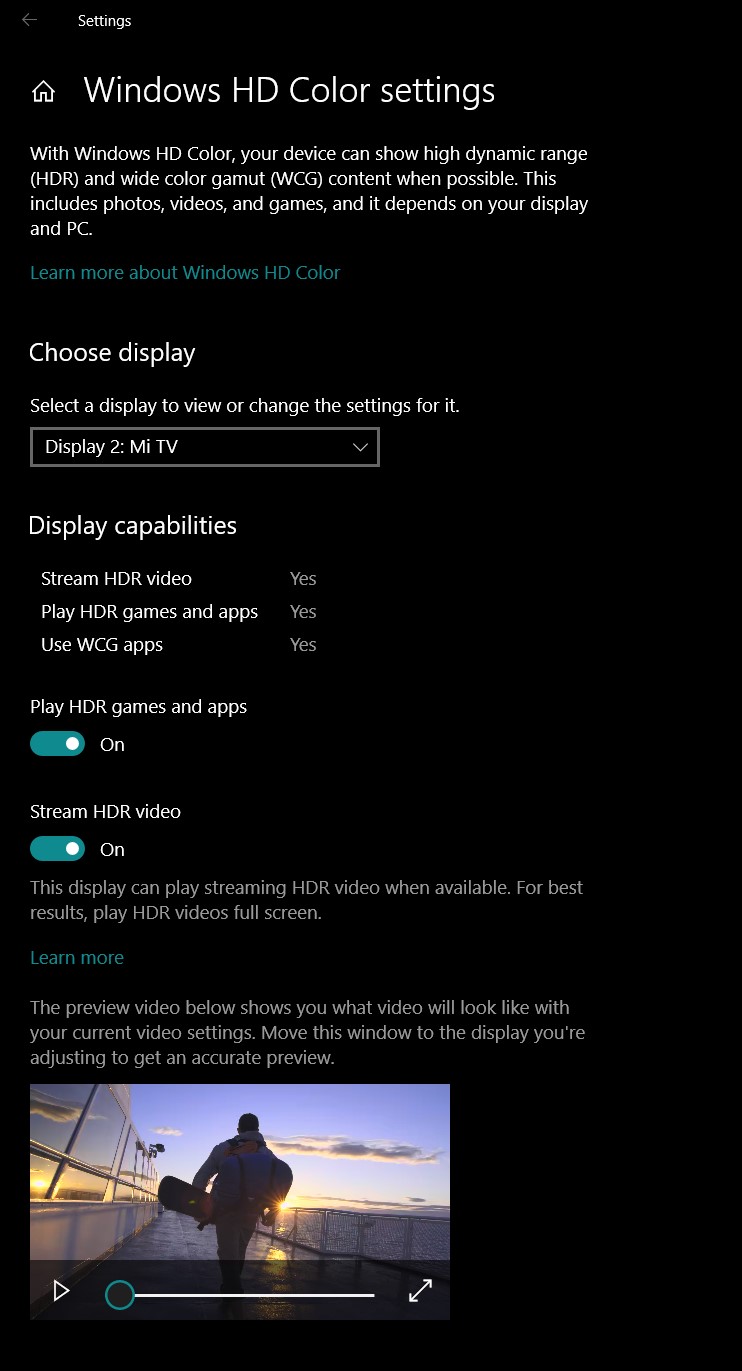 Extended Display blacks out after turning on the windows HDR option 152ed652-4532-470b-8ca4-229a9b957111?upload=true.jpg