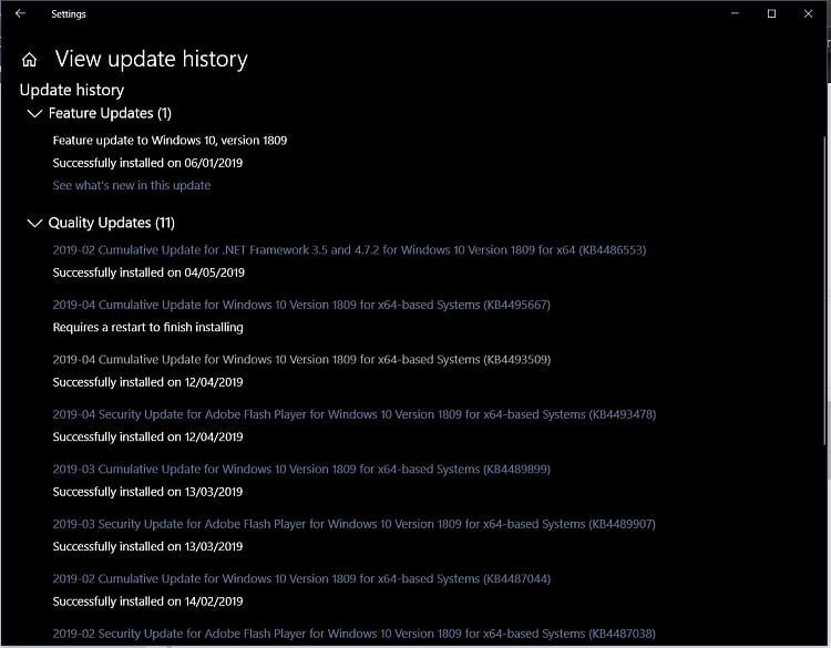 Windows update stuck at restarting 1556967822t-2019-04-cumulative-update-kb4495667-stuck-restart-finish-windows-update-re-kb4495667.jpg