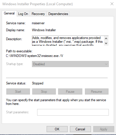 Windows installer greyed out 155a4a49-76ec-4b83-baf6-66ed55ca13db?upload=true.png