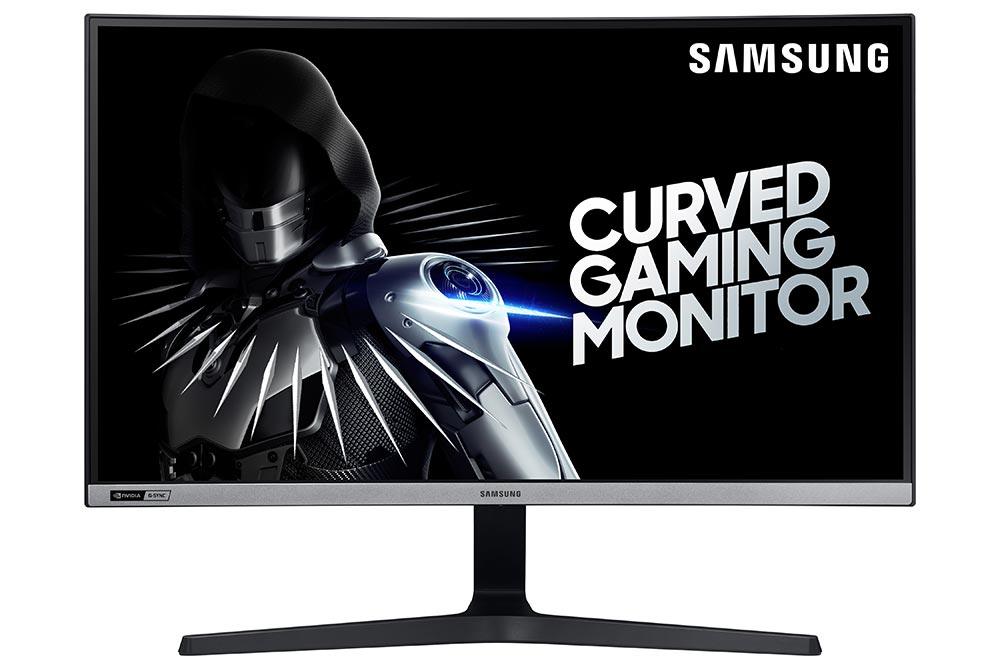 Samsung Introduces 27 inch 240Hz G-Sync Curved Gaming Monitor CRG5 1560167520378_b_C27RG5_001_Front_Black.jpg