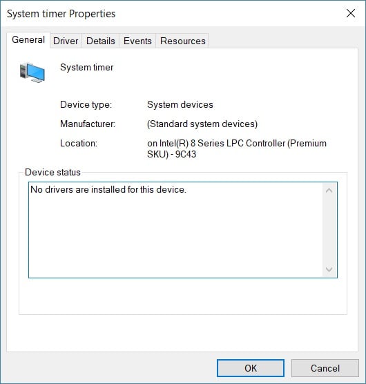 I found VTSIO system timer under device manager, not noticed before. What does it do and do... 156886d1507355267t-system-timer-no-drivers-installed-device-system-timer-props-general.jpg