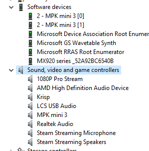 My MIDI Device Akai MPK Mini 3 powers up but doesn't recognize in Windows 10 -- HELP!! 1586085f-d666-4067-8088-c6488f99c5d5?upload=true.png