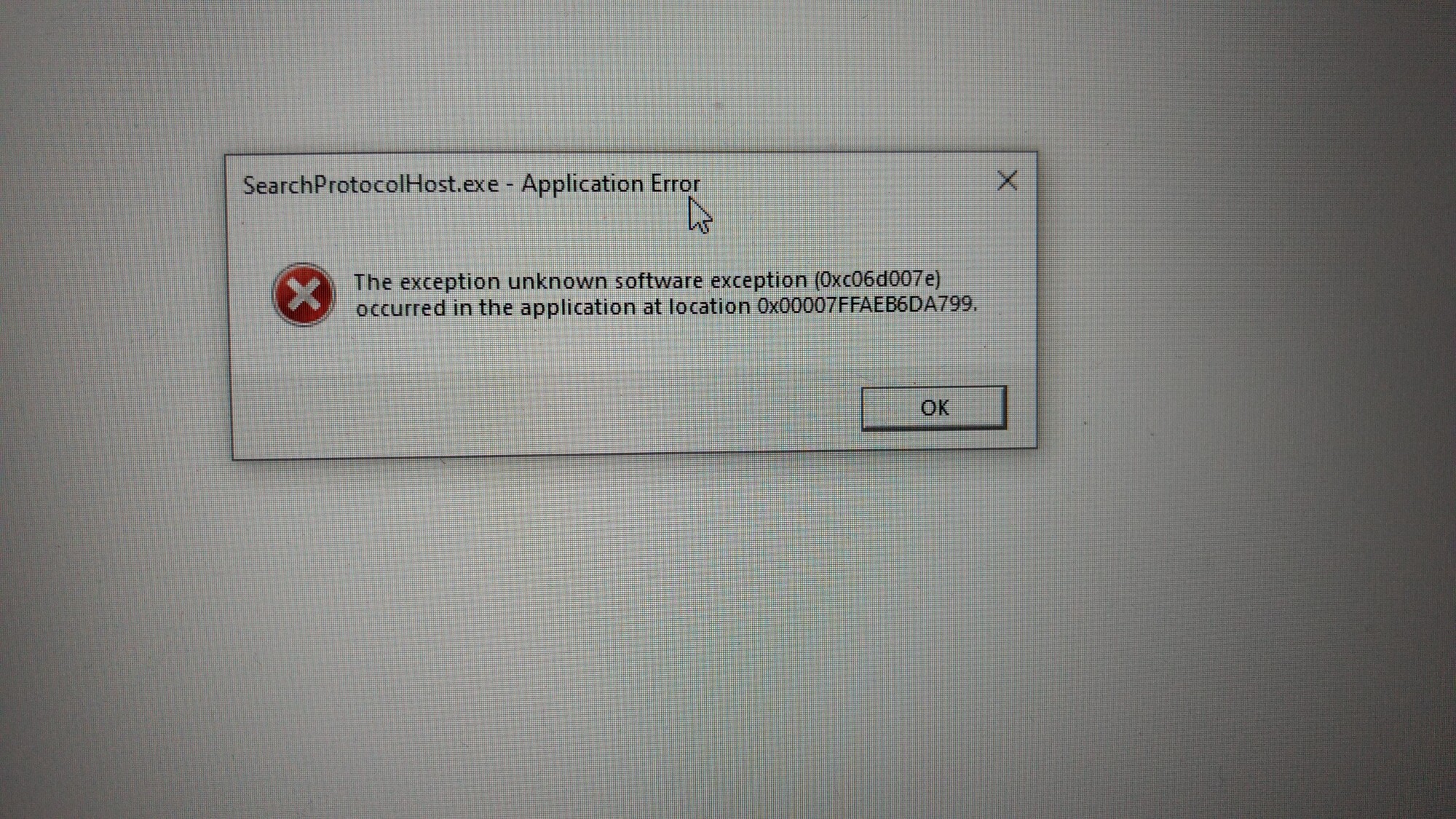 Get  searchprotocolHost.exe - application error 15d2b6c6-be64-41ae-817d-cf47eeea2c70?upload=true.jpg