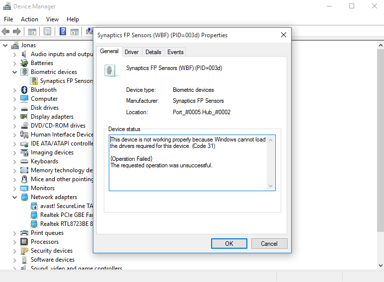 HP ProBook 450 G2 Windows Hello Fingerprint unavailable windows 10 pro N 22h2 15df7092-2723-4e44-a67d-0520f58ac20f.png