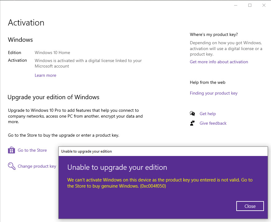 Why is Windows 10 saying my bought copy of windows 10 is not valid? 16347812-11bf-4bee-a90c-795aa14a7173?upload=true.png