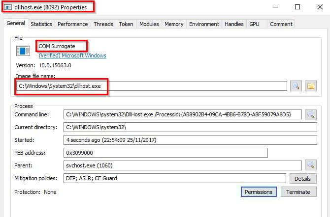 File can't be deleted / modified,, its open in COM surrogate 165547d1511651483t-file-open-com-surrogate-dllhost_exe-properties.jpg