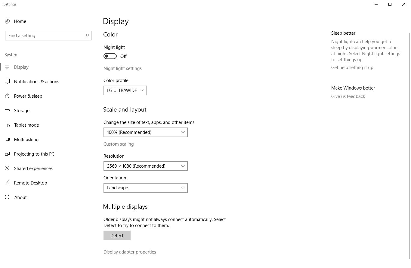 Lost 2560x1080 resolution on LG34 Monitor after Windows 10 update, 24 Feb 2019 165980c1-fbc8-4c16-bc6c-b7bd0e1c7464?upload=true.png