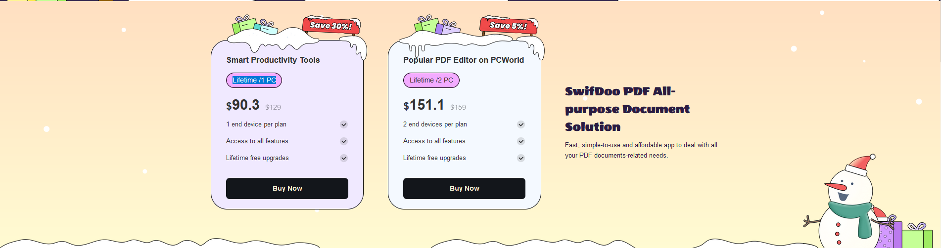 Join in on the SwifDoo PDF Christmas and New Year sale, and enjoy up to 30% OFF for Yearly Plan & Pe 1671778798600-png.png