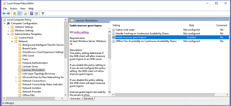 Since updating to latest windows 11 I have lost access to my nas drives 168390d1513421856t-accessing-windows-nas-servers-windows-latest-update-image.png