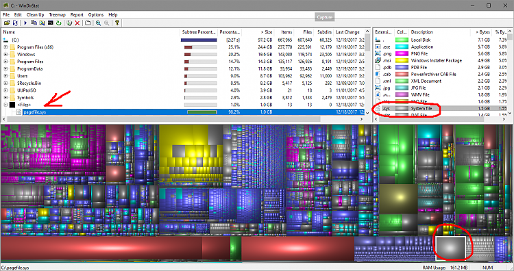 Hard drive keeps filling up on it's own. 168767d1513654111t-windows-10-hard-drive-keeps-filling-up-image.png
