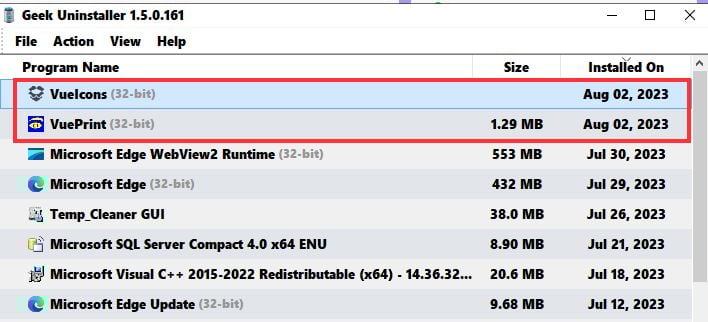 why is it showing only half of the date? What caused this and how to fix. 1691012187t-fix-only-half-files-showing-thumbnails-half-showing-icons-geek-uninstaller-1.5.0.161.jpg