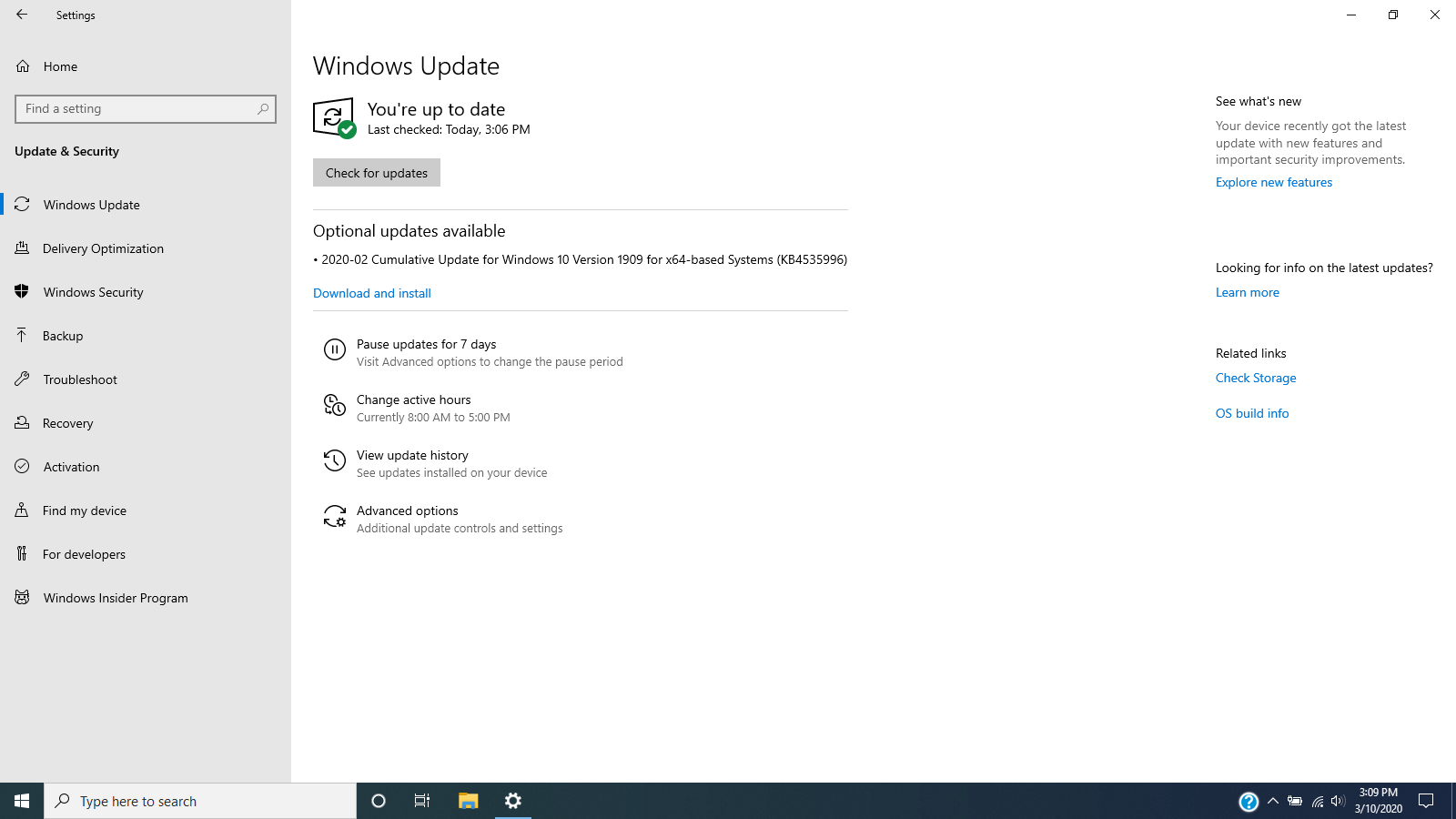 3 Issues for Windows 10 Build 1909 update 16a3375c-cb3f-49c1-bb04-5dbe0ef219aa?upload=true.png