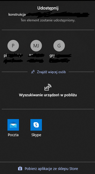 How to change suggested emails in Windows 10 Share charm? 16aa540b-fc2d-4b38-898d-46c97fa4f799?upload=true.png