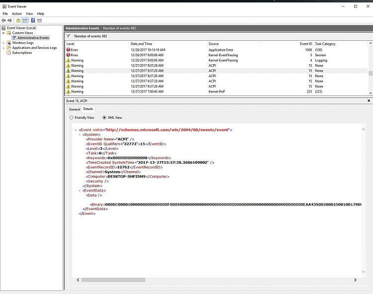 Event Viewer, System Log. Event ID 125. What's It Mean? 171137d1515243817t-help-get-event-id-15-acpi-stop-logging-event-viewer-event-15-acpi-2.jpg