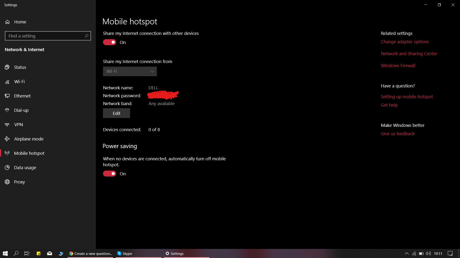 Why my mobile phone's hotspot is not showing in my laptop  win 10 dell but it is showing in... 17171b05-ab12-47b8-a27d-9d8d654c4bb2?upload=true.jpg