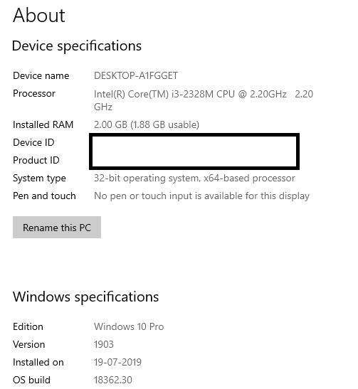 Windows Sandbox Feature is not there in windows 1903 in my pc 172d1a77-7631-4e3b-8cda-514533fdae4e?upload=true.jpg