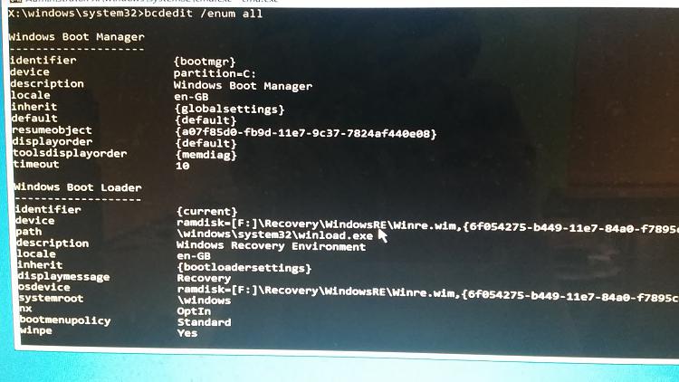 Inaccessible boot device only when loading advanced startup settings. 173162d1516293709t-inaccessible-boot-device-startup-20180118_180405.jpg